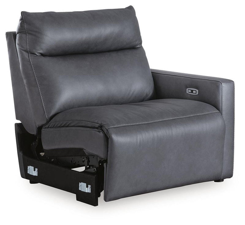 ModZ Blue Right-Arm Facing Power Recliner - U1400162