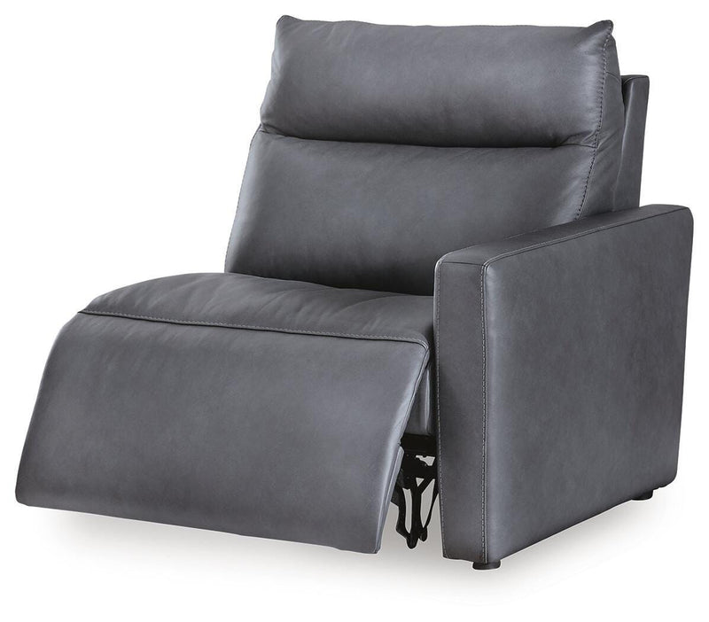 ModZ Blue Right-Arm Facing Power Recliner - U1400162