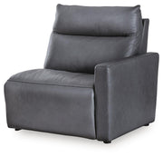 ModZ Blue Right-Arm Facing Power Recliner - U1400162