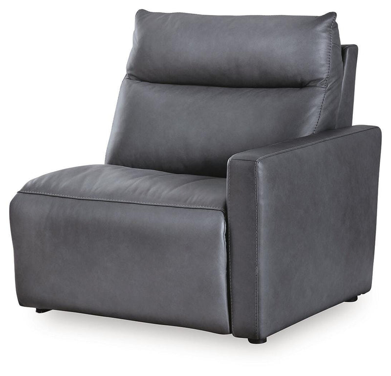 ModZ Blue Right-Arm Facing Power Recliner - U1400162