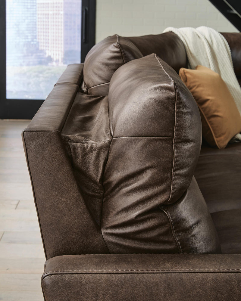 ModZ Chocolate 5-Piece Power Reclining Sectional - U14000S4
