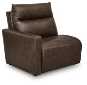 ModZ Chocolate Left-Arm Facing Power Recliner - U1400058