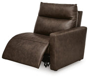 ModZ Chocolate Right-Arm Facing Power Recliner - U1400062