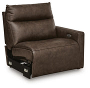 ModZ Chocolate Right-Arm Facing Power Recliner - U1400062