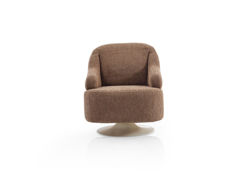 Mokka 4-pieces (Module Sofa & Sofa & 2 Chair) Livingroom in Cream - Brown - 200-ELI-MOK-KRL 104-KRL 504-33MBB