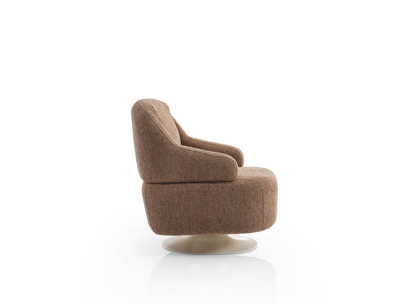 Mokka 4-pieces (Module Sofa & Sofa & 2 Chair) Livingroom in Cream - Brown - 200-ELI-MOK-KRL 104-KRL 504-33MBB