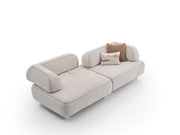 Mokka Convertible Sofa in Cream - 200-ELI-MOK-KRL 104-3