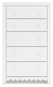 Mollviney White Youth Panel Storage Bedroom Set - Gate FurnitureYouth Bedroom Set