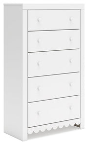 Mollviney White Youth Panel Storage Bedroom Set - Gate FurnitureYouth Bedroom Set