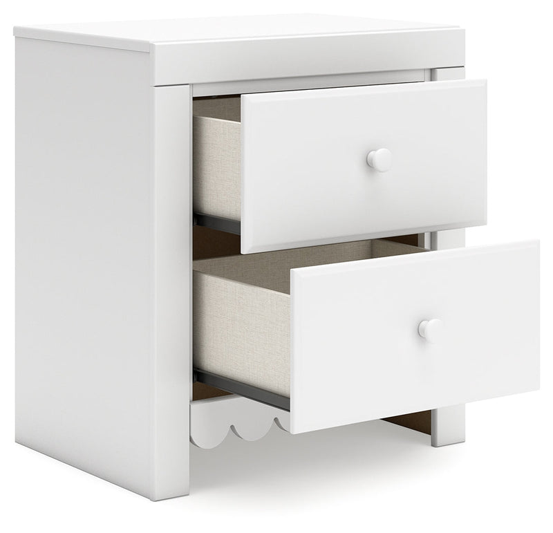 Mollviney White Youth Panel Storage Bedroom Set - Gate FurnitureYouth Bedroom Set