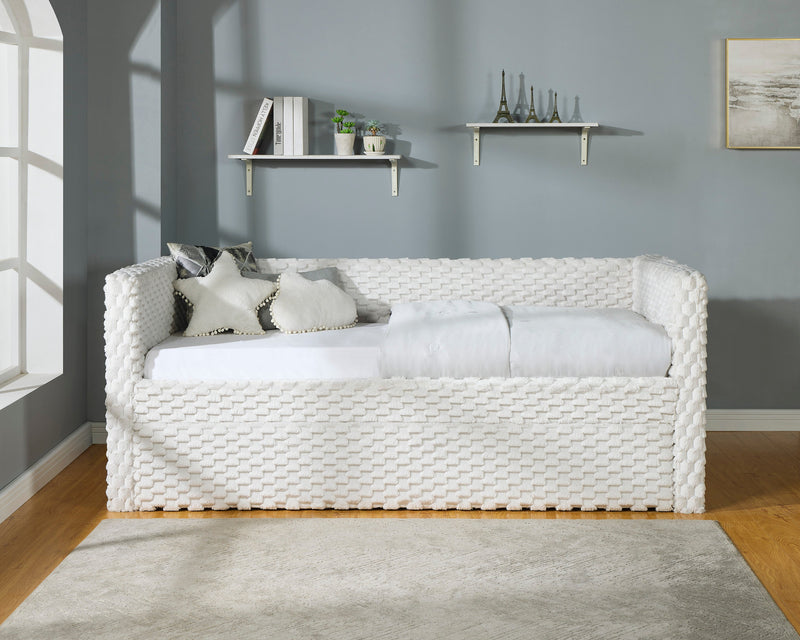 Molly Whote Dove Twin Daybed with Trundle - Gate FurnitureDaybed