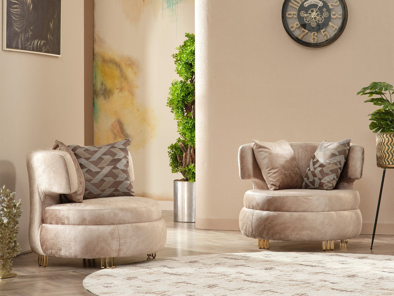 Monaco 39" Wide Armchair - Gate FurnitureAccent Chairs