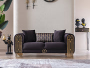 Monaco 73" Wide Rolled Arm Loveseat - Gate FurnitureLoveseat