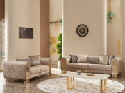 Monaco 73" Wide Rolled Arm Loveseat - Gate FurnitureLoveseat