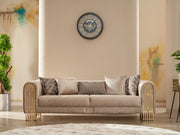 Monaco 94" Wide Rolled Arm Sofa - Gate FurnitureSofas