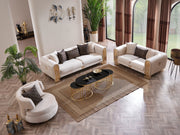 Monaco 94" Wide Rolled Arm Sofa - Gate FurnitureSofas