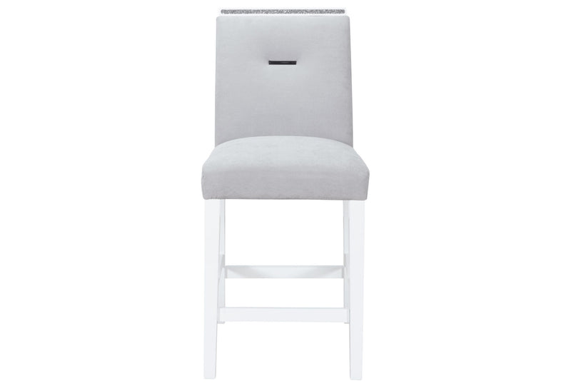 Monaco White Bar Table + 6 Monaco Bs-N - MONACO-WHITE-BT+MONACO-BS-N 7PC