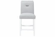 Monaco White Bar Table + Monaco Bs-N - MONACO-WHITE-BT+MONACO-BS-N