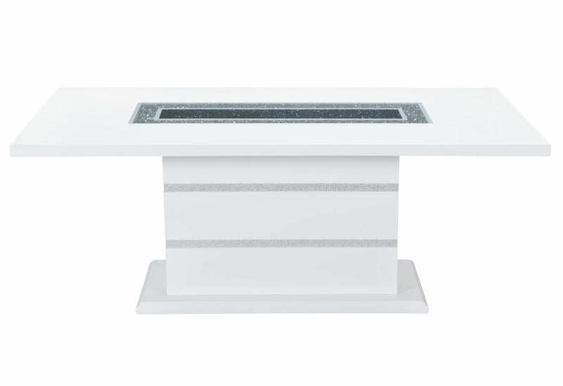 Monaco White Dining Table - MONACO-WHITE-DT