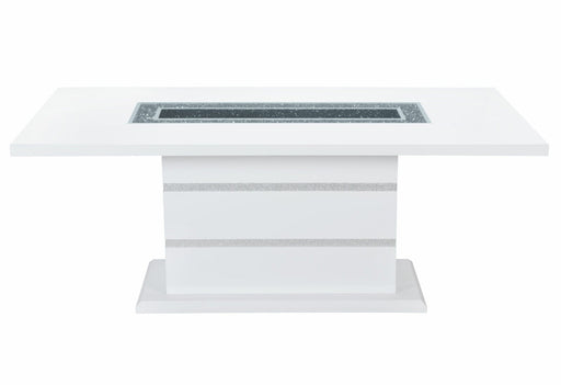 Monaco White Dining Table - MONACO-WHITE-DT