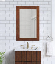 Monad Birch Veneer Frame Mirror in Brown - 400Walnut-24M