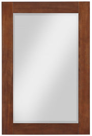 Monad Birch Veneer Frame Mirror in Brown - 400Walnut-24M