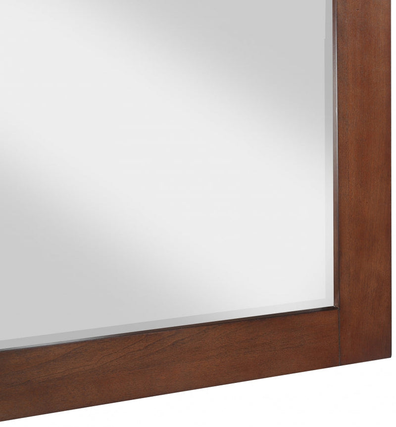 Monad Birch Veneer Frame Mirror in Brown - 400Walnut-24M