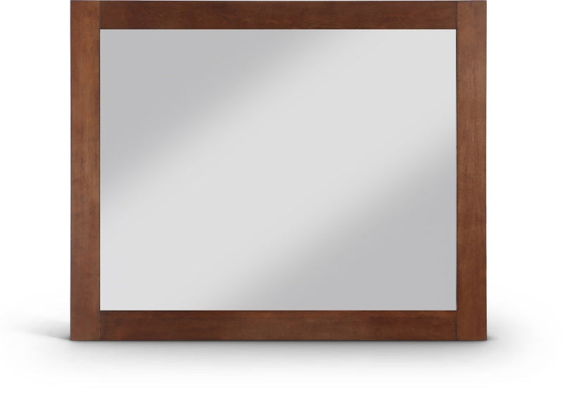 Monad Birch Veneer Frame Mirror in Brown - 400Walnut-44M