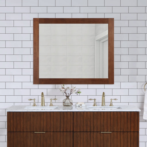 Monad Birch Veneer Frame Mirror in Brown - 400Walnut-44M