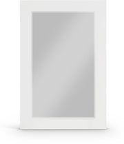 Monad Birch Veneer Frame Mirror in White - 400White-24M