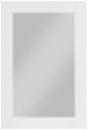 Monad Birch Veneer Frame Mirror in White - 400White-24M