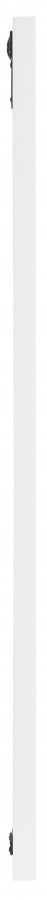 Monad Birch Veneer Frame Mirror in White - 400White-30M