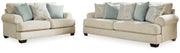 Monaghan Sandstone Sofa and Loveseat - Gate FurnitureLiving Room Set