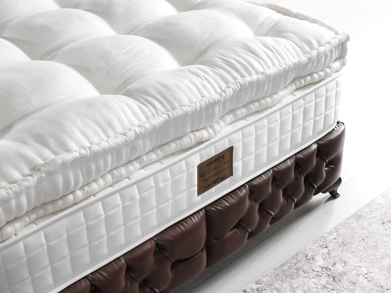 Monalisa Storage Bed With Headboard Brown - Queen in Brown - 110-MON-BRW-150-SB