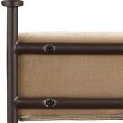Monarch Velvet Performance Fabric Upholstered Dining Chair in Beige, Set of 2 - 75035Beige-C