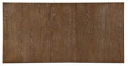 Monclova Rustic Oak/Beige Dining Table - CM3249A-T-TABLE