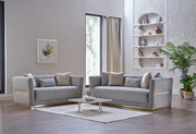Monroe Merit Gray Living Room Set from Bellona - Luna Furniture