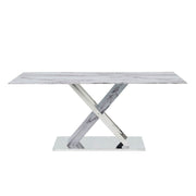Monroe Grey Dining Room Set - Gate FurnitureDining Room Set