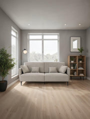 Monroe Sofa Beige Set - Gate FurnitureSofa