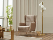 Montana 3-pieces (Sofa & Loveseat & Chair) Livingroom in Grey - 200-SIM-MON-VELVET412-321