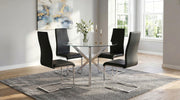 Montclair Upholstered Dining Side Chair Black (Set of 4) - 100515BLK