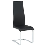 Montclair Upholstered Dining Side Chair Black (Set of 4) - 100515BLK