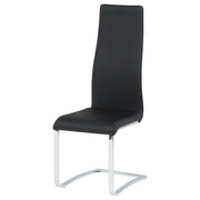 Montclair Upholstered Dining Side Chair Black (Set of 4) - 100515BLK