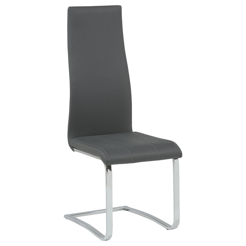Montclair Upholstered Dining Side Chair Grey (Set of 4) - 100515GRY