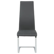 Montclair Upholstered Dining Side Chair Grey (Set of 4) - 100515GRY