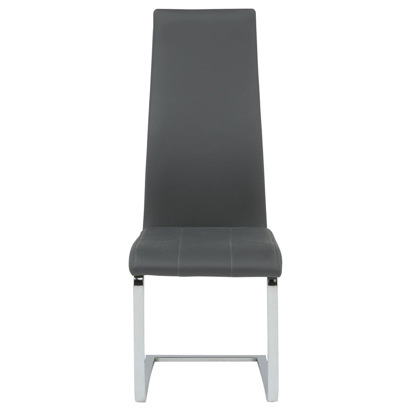 Montclair Upholstered Dining Side Chair Grey (Set of 4) - 100515GRY