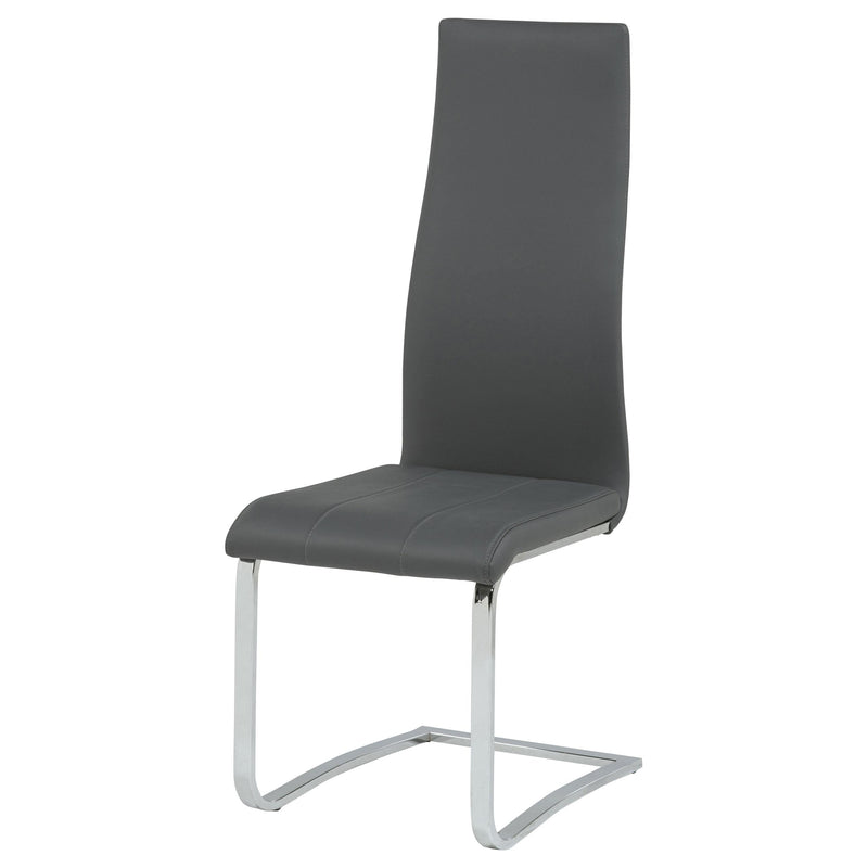 Montclair Upholstered Dining Side Chair Grey (Set of 4) - 100515GRY