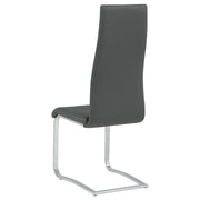 Montclair Upholstered Dining Side Chair Grey (Set of 4) - 100515GRY
