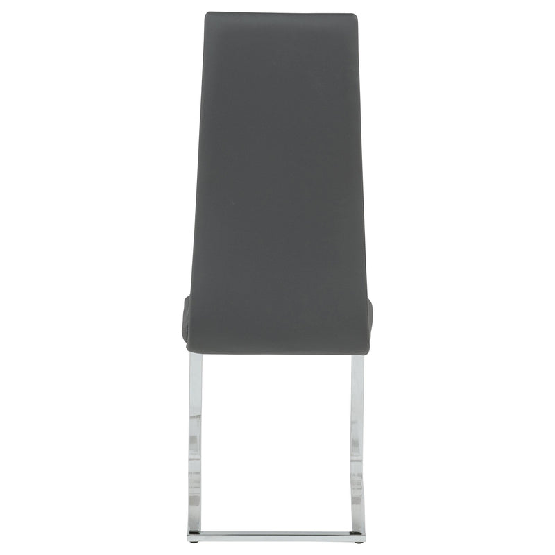 Montclair Upholstered Dining Side Chair Grey (Set of 4) - 100515GRY