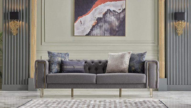 Montego Accent Chair (Dark Anthrachite)..2 Pieces - Gate FurnitureLiving Room Chair
